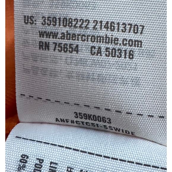 Hollister|Terry Cloth Stretch Mini Dress|Orange|NWOT|SZ XS - Picture 8 of 8